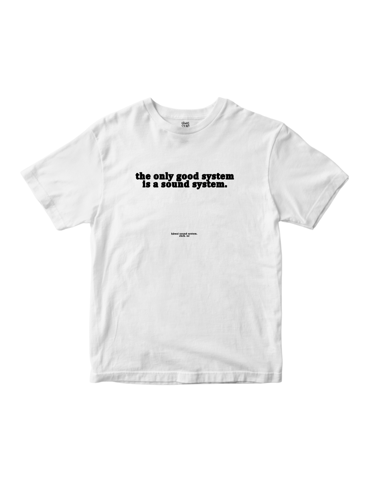 "The Only Good System" Tee // Run #002