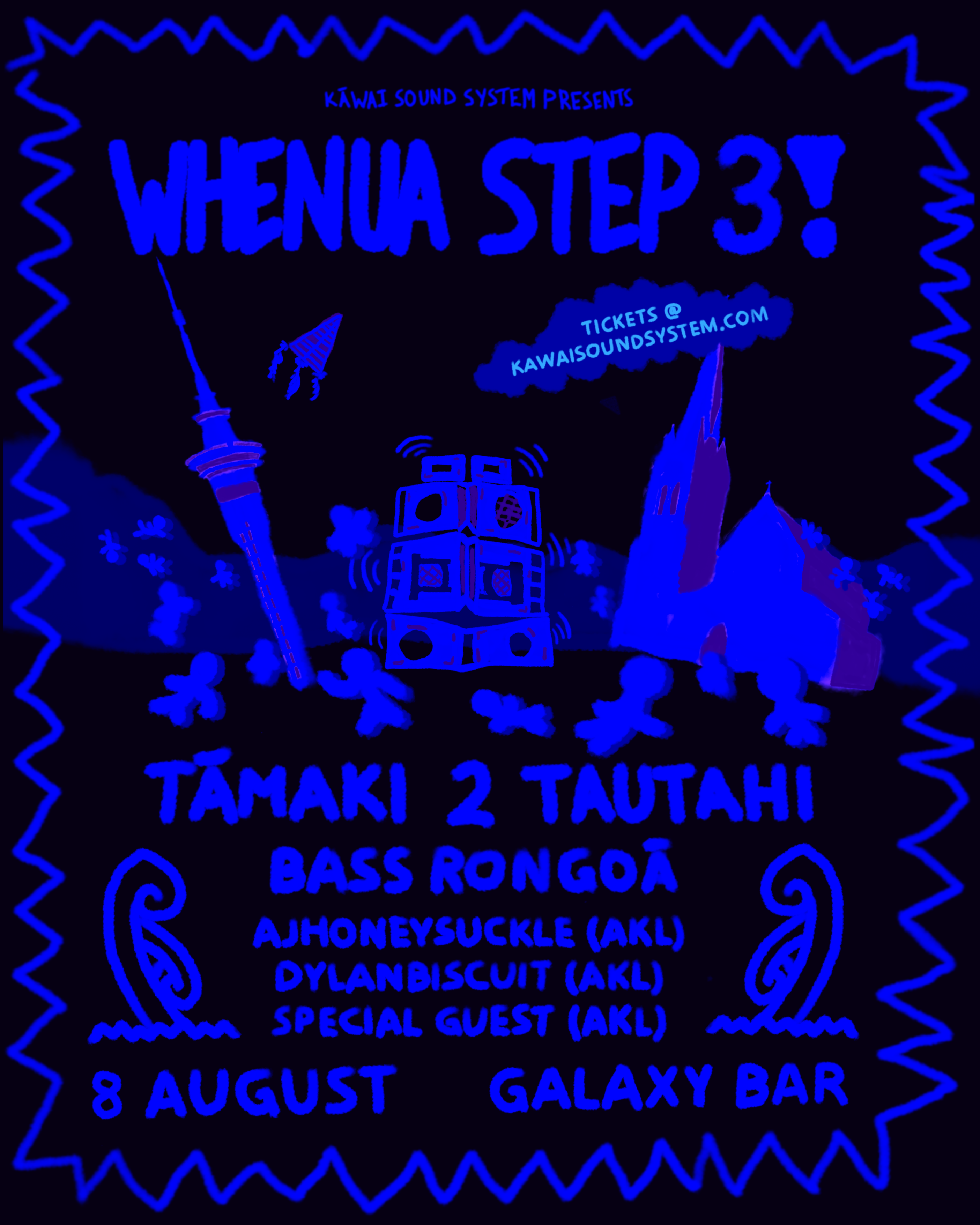 KĀWAI SOUND SYSTEM PRESENTS: WHENUA STEP 3! TĀMAKI 2 TAUTAHI